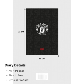 Manchester United FC A5 Diary 2027