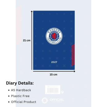Rangers FC A5 Diary 2027