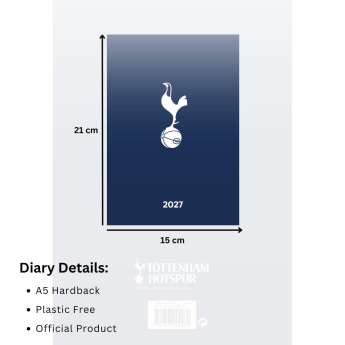 Tottenham Hotspur FC A5 Diary 2027