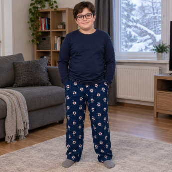 Winnipeg Jets dziecięce spodnie od piżamy Colored Printed Pant