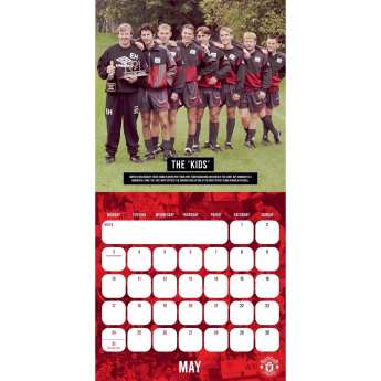 Manchester United kalendarz Legends Square 2027
