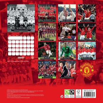Manchester United kalendarz Legends Square 2027