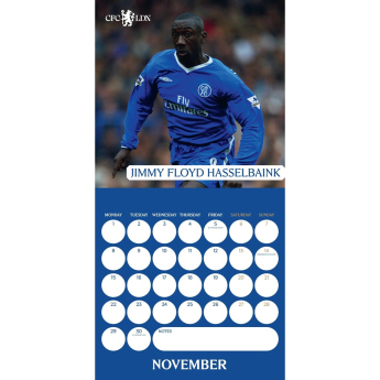 Chelsea kalendarz Legends Square 2027