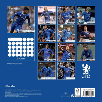 Chelsea kalendarz Legends Square 2027