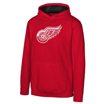 Detroit Red Wings dziecięca bluza z kapturem NHL Prime Po Flc Hood -Home