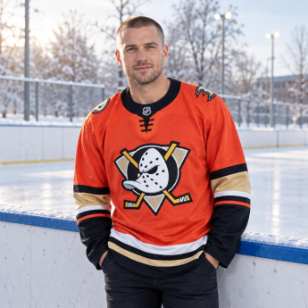 Anaheim Ducks hokejowa koszulka meczowa Breakaway Alternate Jersey