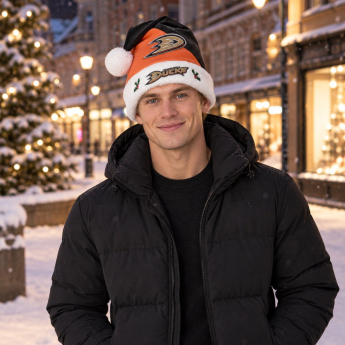 Anaheim Ducks czapka zimowa FOCO Colorblock Santa Hat