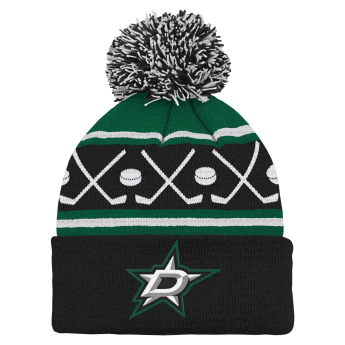 Dallas Stars czapka zimowa dziecięca Face-Off Cuff Pom