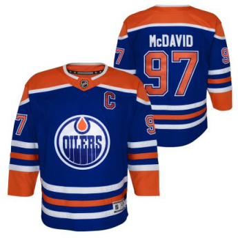 Edmonton Oilers dziecięca koszulka meczowa Connor McDavid Premier Home