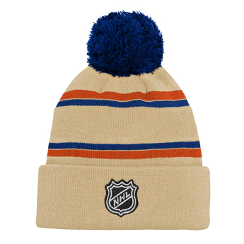 Edmonton Oilers czapka zimowa dziecięca NHL 3Rd Jersey Jacquard Cuff Pom