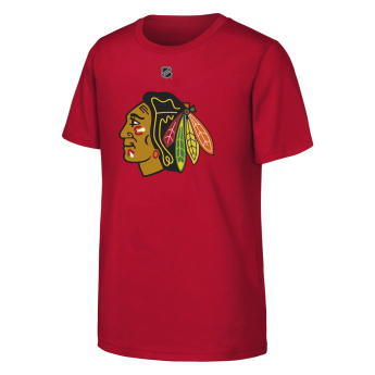 Chicago Blackhawks koszulka dziecięca Connor Bedard #98 NHL Flat Name & Number Short Sleeve Cotton
