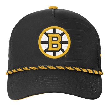 Boston Bruins dziecięca czapka baseballowa NHL Authentic Pro 2026 Podium Cap