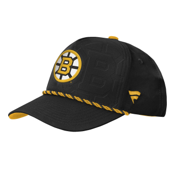 Boston Bruins dziecięca czapka baseballowa NHL Authentic Pro 2026 Podium Cap