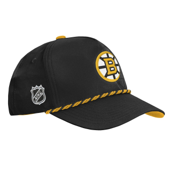 Boston Bruins dziecięca czapka baseballowa NHL Authentic Pro 2026 Podium Cap