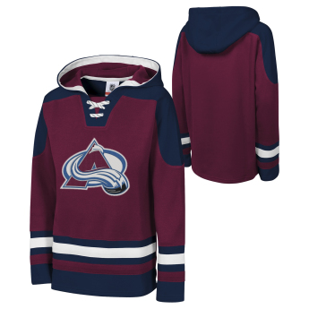 Colorado Avalanche dziecięca bluza z kapturem NHL Ageless Must Have – Home Pullover