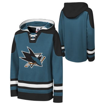 San Jose Sharks dziecięca bluza z kapturem NHL Ageless Must Have – Home Pullover