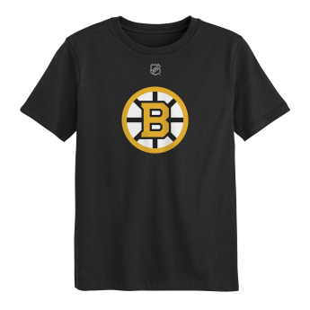 Boston Bruins koszulka dziecięca David Pastrnak #88 NHL Flat Name & Number Short Sleeve