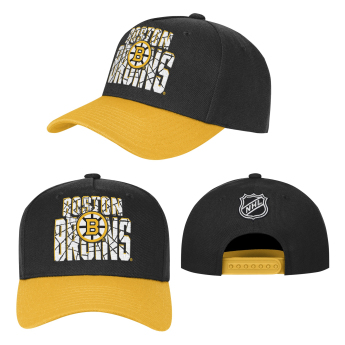 Boston Bruins dziecięca czapka baseballowa NHL Icebound Pro Crown