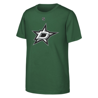 Dallas Stars koszulka dziecięca Mikko Rantanen #96 NHL Flat Name & Number Short Sleeve Cotton