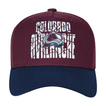 Colorado Avalanche dziecięca czapka baseballowa NHL Icebound Pro Crown