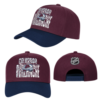 Colorado Avalanche dziecięca czapka baseballowa NHL Icebound Pro Crown