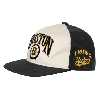 Boston Bruins dziecięca czapka baseballowa NHL Flatbrim Arch Deadstock Snapback
