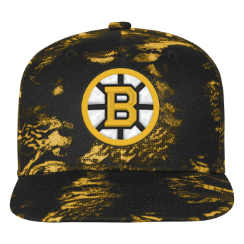 Boston Bruins dziecięca czapka baseballowa NHL Dynamics Flat Brim Snapback