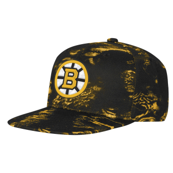Boston Bruins dziecięca czapka baseballowa NHL Dynamics Flat Brim Snapback