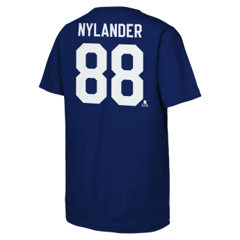 Toronto Maple Leafs koszulka dziecięca William Nylander #88 NHL Flat Name & Number Short Sleeve Cotton