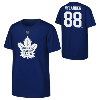 Toronto Maple Leafs koszulka dziecięca William Nylander #88 NHL Flat Name & Number Short Sleeve Cotton