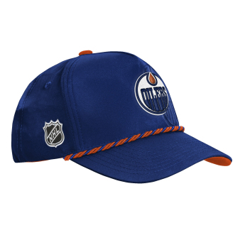 Edmonton Oilers dziecięca czapka baseballowa NHL Authentic Pro 2026 Podium Cap