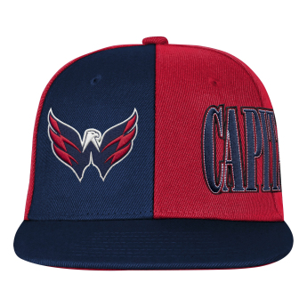 Washington Capitals dziecięca czapka baseballowa NHL Icebound Flatbrim Snapback