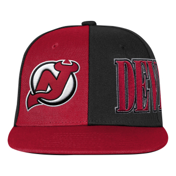 New Jersey Devils dziecięca czapka baseballowa NHL Icebound Flatbrim Snapback