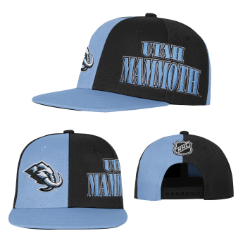 Utah Hockey Club dziecięca czapka baseballowa NHL Icebound Flatbrim Snapback