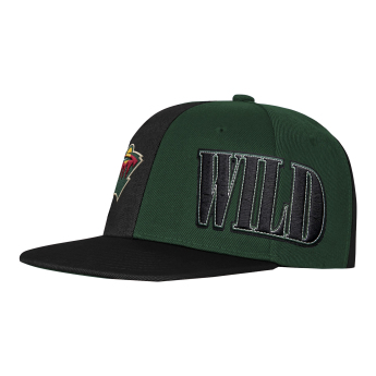 Minnesota Wild dziecięca czapka baseballowa NHL Icebound Flatbrim Snapback