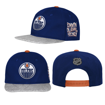Edmonton Oilers dziecięca czapka baseballowa NHL Icebound Deadstock Snapback