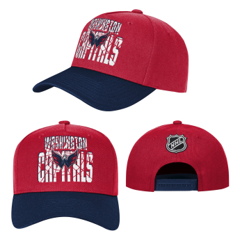 Washington Capitals dziecięca czapka baseballowa NHL Icebound Pro Crown