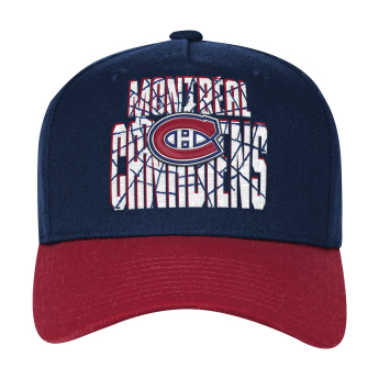 Montreal Canadiens dziecięca czapka baseballowa NHL Icebound Pro Crown