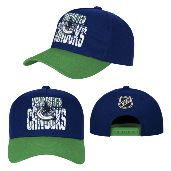 Vancouver Canucks dziecięca czapka baseballowa NHL Icebound Pro Crown