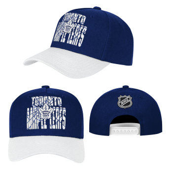 Toronto Maple Leafs dziecięca czapka baseballowa NHL Icebound Pro Crown