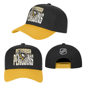 Pittsburgh Penguins dziecięca czapka baseballowa NHL Icebound Pro Crown