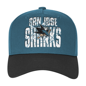 San Jose Sharks dziecięca czapka baseballowa NHL Icebound Pro Crown