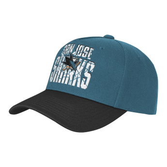 San Jose Sharks dziecięca czapka baseballowa NHL Icebound Pro Crown