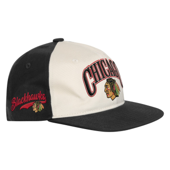 Chicago Blackhawks dziecięca czapka baseballowa NHL Flatbrim Arch Deadstock Snapback
