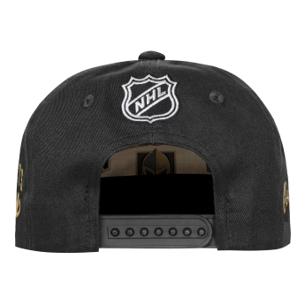 Vegas Golden Knights dziecięca czapka baseballowa NHL Flatbrim Arch Deadstock Snapback