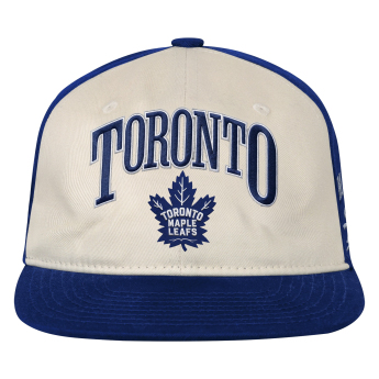 Toronto Maple Leafs dziecięca czapka baseballowa NHL Flatbrim Arch Deadstock Snapback
