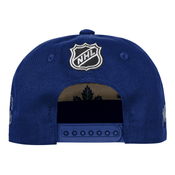 Toronto Maple Leafs dziecięca czapka baseballowa NHL Flatbrim Arch Deadstock Snapback
