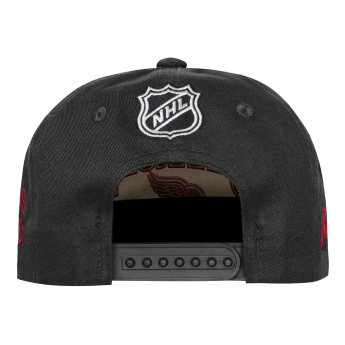 Detroit Red Wings dziecięca czapka baseballowa NHL Flatbrim Arch Deadstock Snapback