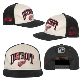 Detroit Red Wings dziecięca czapka baseballowa NHL Flatbrim Arch Deadstock Snapback