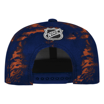 Edmonton Oilers dziecięca czapka baseballowa NHL Dynamics Flat Brim Snapback